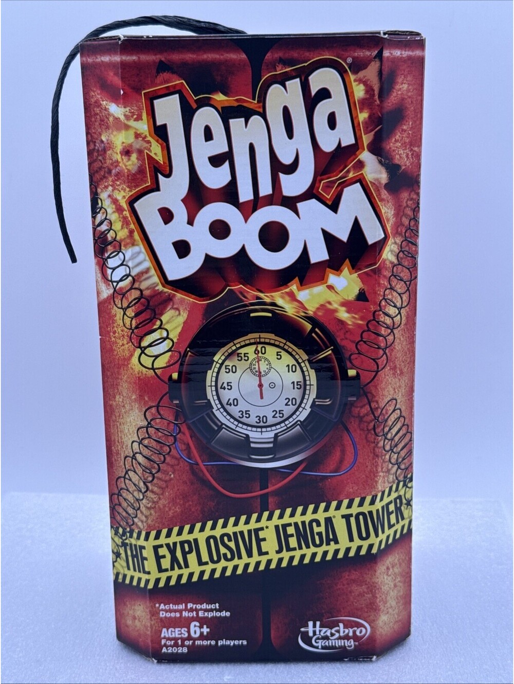 Jenga BOOM The Explosive Jenga Tower Game Hasbro Gaming Sealed 2012 Ages 6+ New